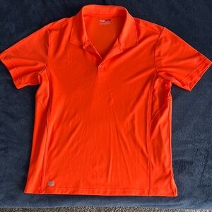 Fila Men's Orange Polo Shirt